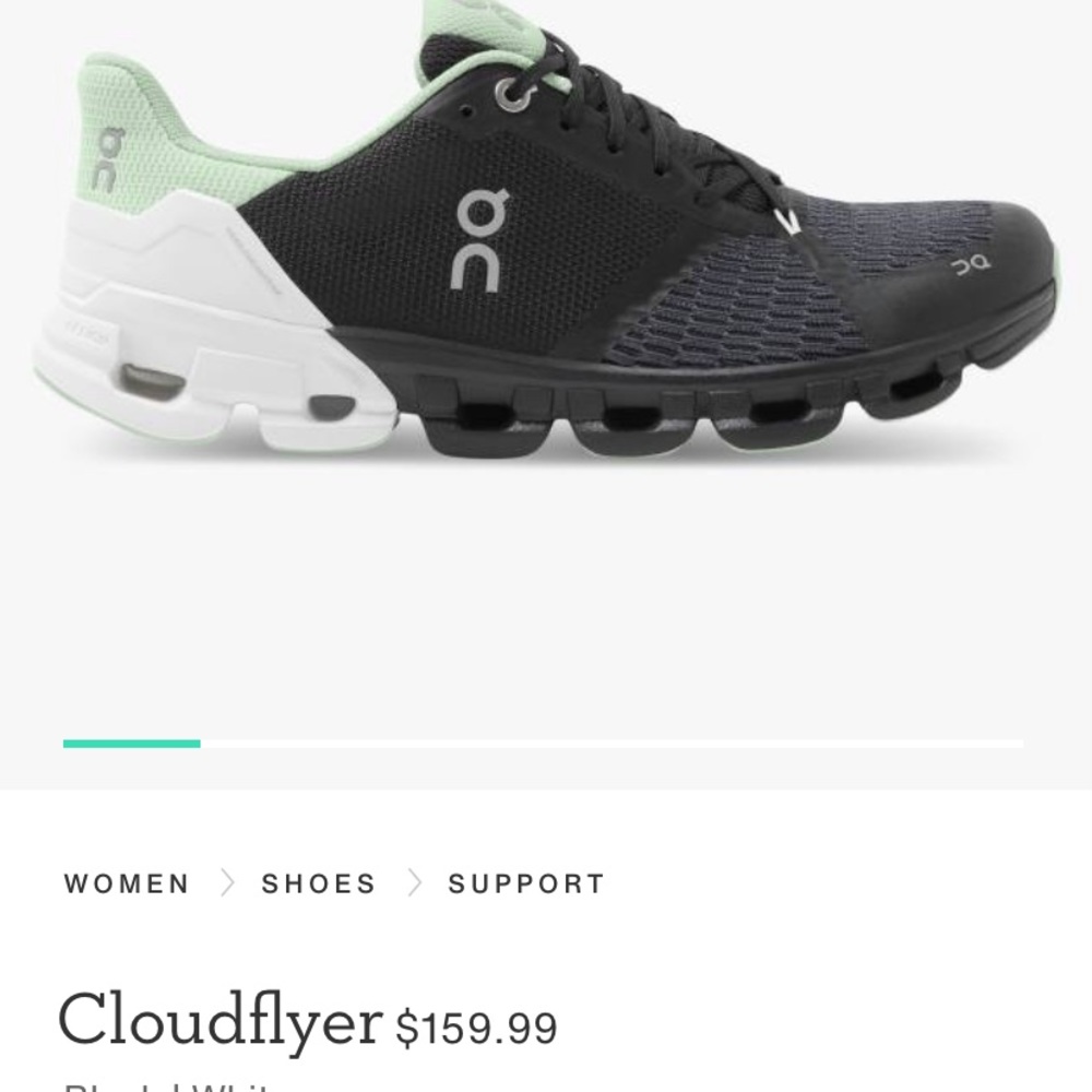 on cloud shoes